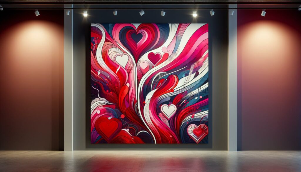 Abstract Love Art