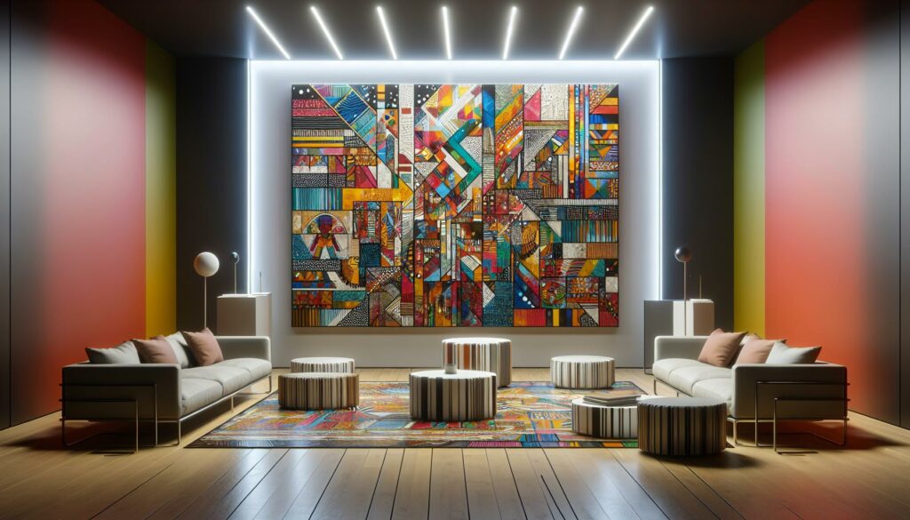 abstract african american art