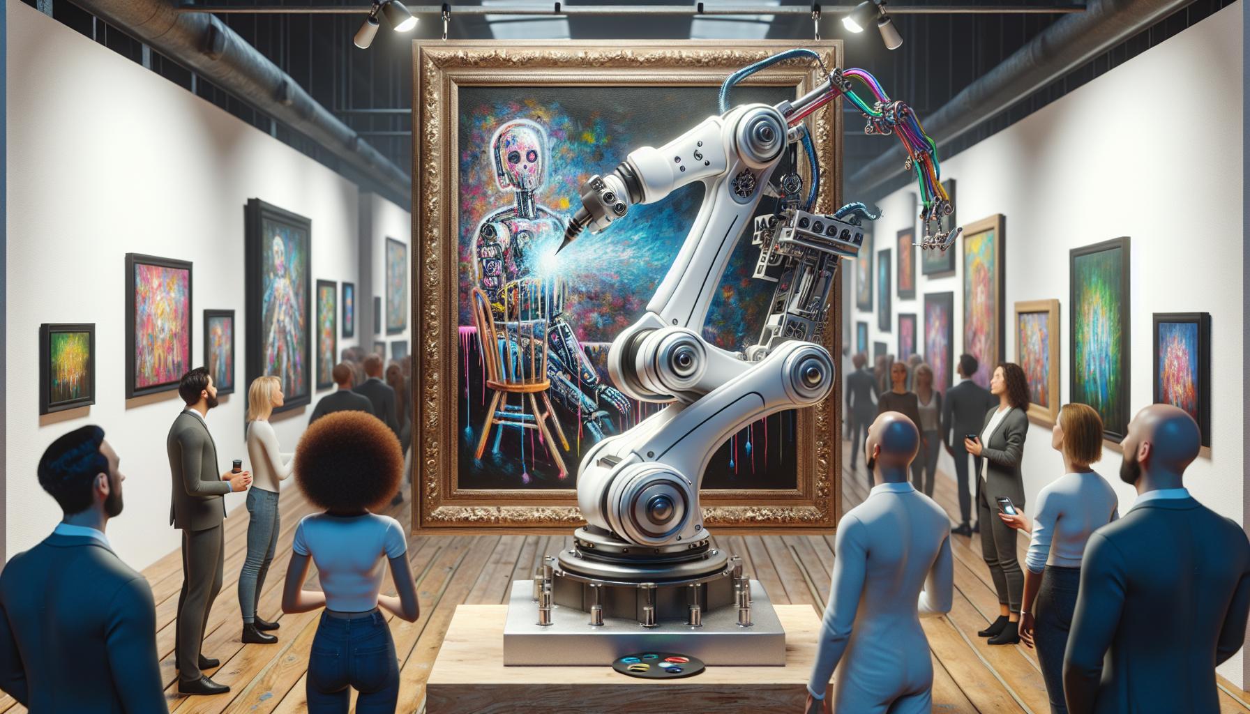 Robot Arm Art Installation How Machines Are Revolutionizing Gallery 