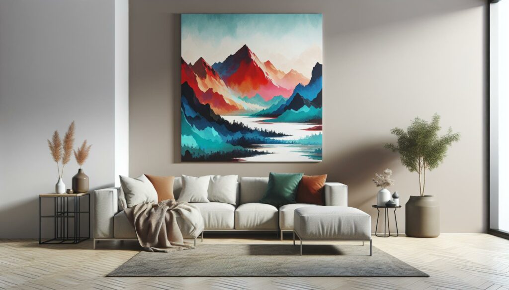 Abstract Landscape Wall Art