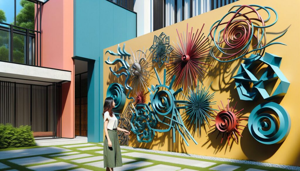 Modern Outdoor Wall Art