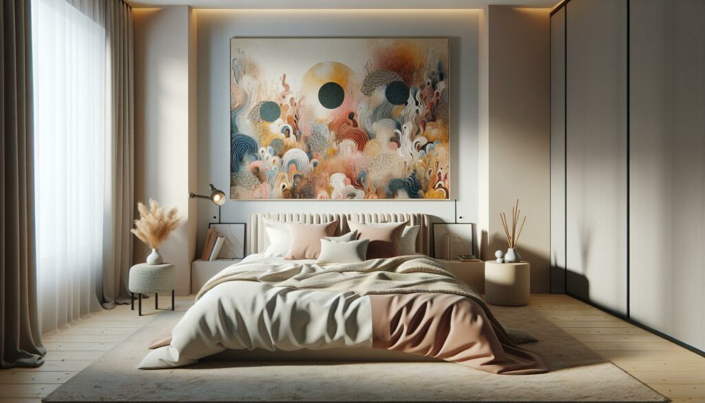 Abstract Wall Art For Bedroom